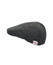 Made in UK Timeless classic Harris Tweed Oakmoor Flat Cap Color Gun Metal